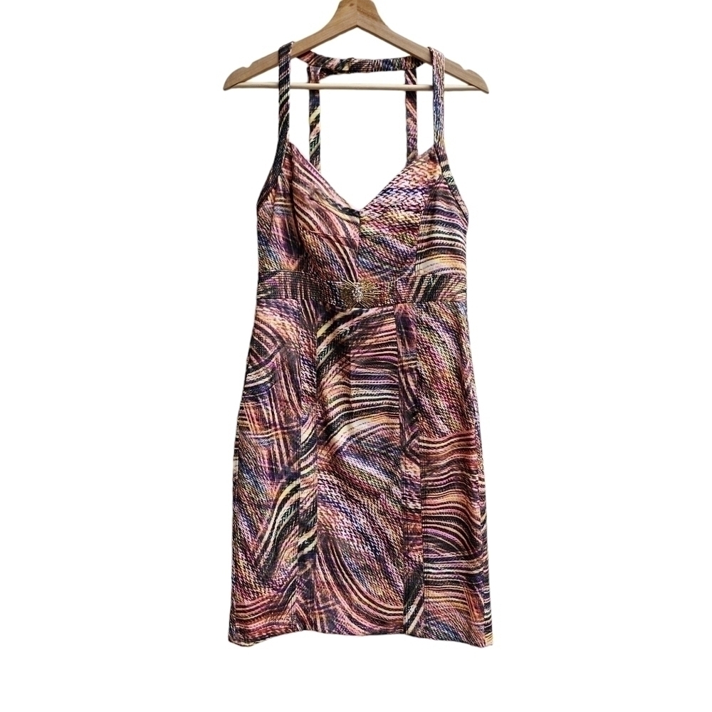 Alberto Makali Dress with Full Back Zipper, Bodycon, Mob Wife Party, Size Medium